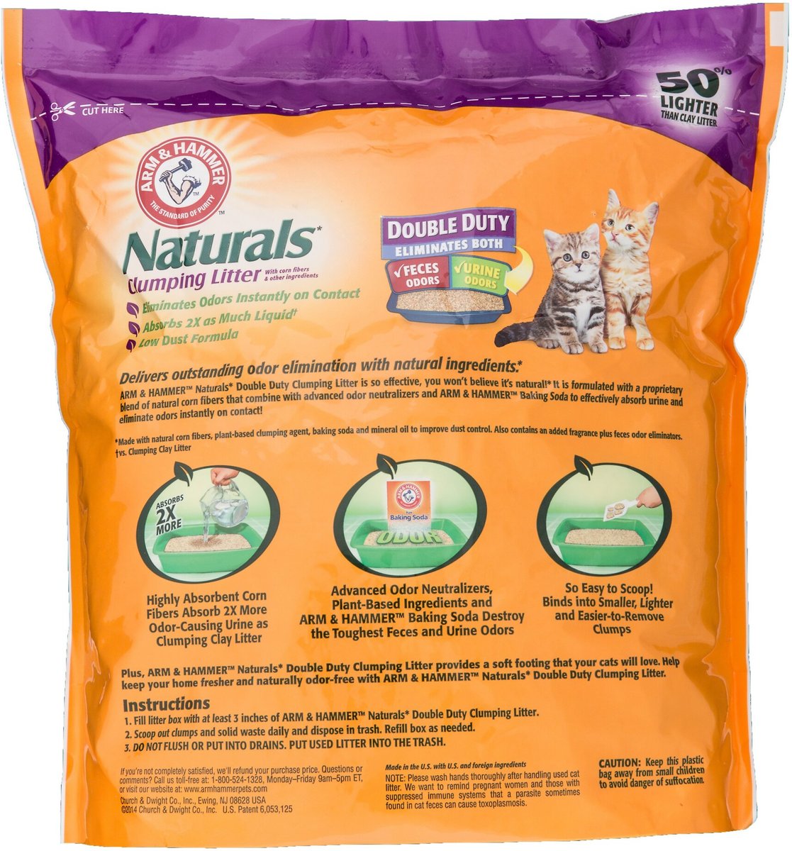 Arm and hammer outlet natural litter