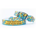 C4 Tacos Waterproof Hypoallergenic Personalized Dog Collar, Large