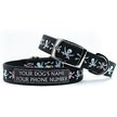 WildHound C4 Jolly Roger Waterproof Hypoallergenic Personalized Dog Collar