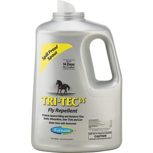Farnam Tri-Tec 14 Fly Repellent for Horses, 1-gal bottle, bundle of 2