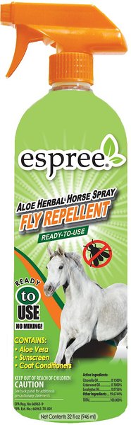 Espree Aloe Herbal Fly Repellent Horse Spray, 32-oz bottle, bundle of 2 slide 1 of 2