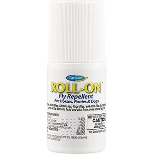 Farnam Horse Roll-On Fly Repellent, 2-oz bottle, bundle of 3