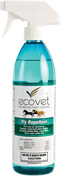 Ecovet Fly Repellent Horse Spray, 18-oz bottle, bundle of 2 slide 1 of 12