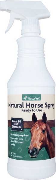 NaturVet Natural Ready to Use Cedar Oil & Citronella Horse Spray, 32-oz bottle, bundle of 3 slide 1 of 1