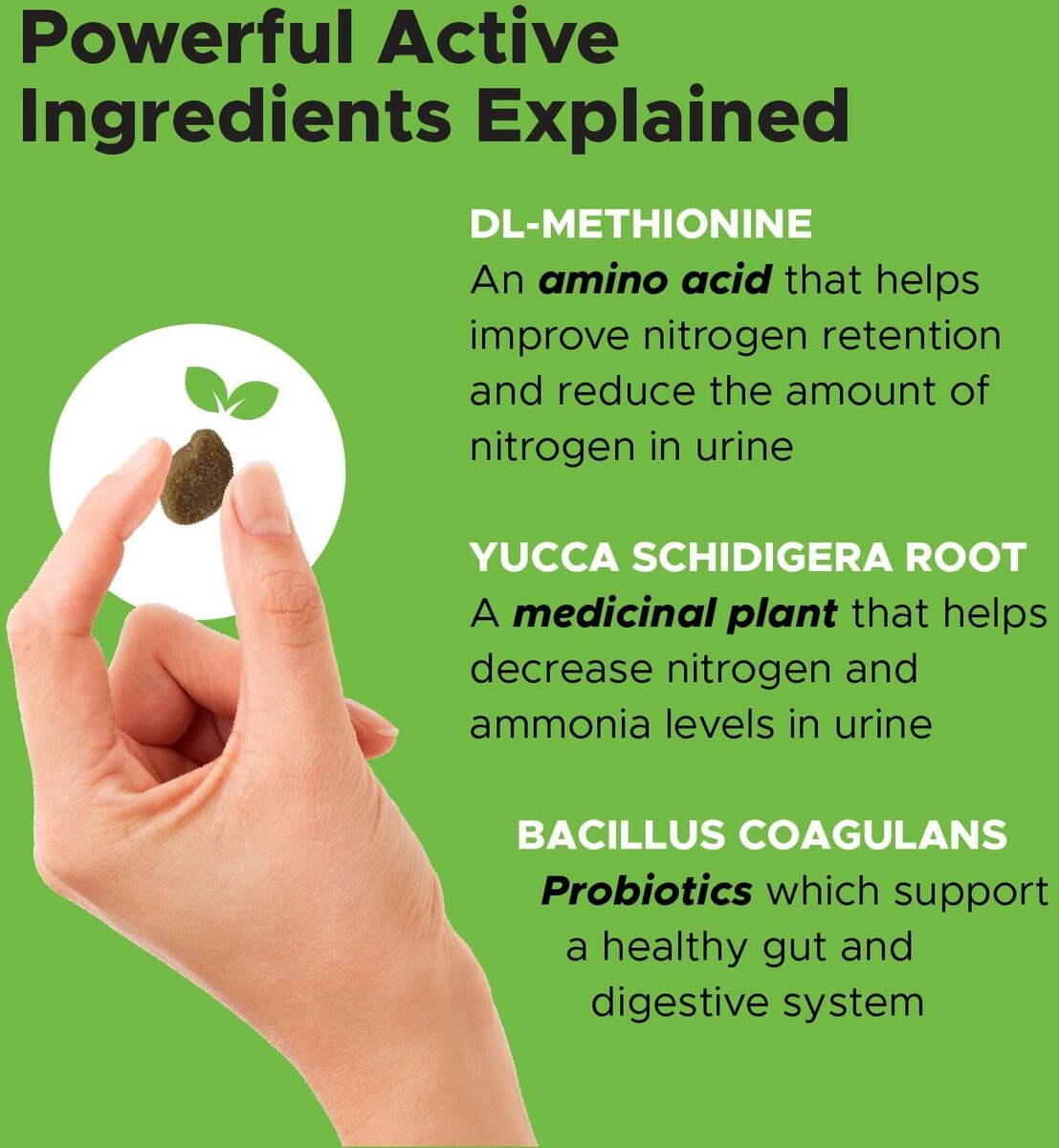PETHONESTY Grass Green Duck Flavored Soft Chew Digestive & Lawn