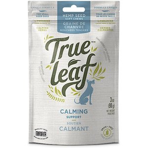 True Leaf Calming Chews Small Breed Soft Chew Dog Supplement, 3-oz bag