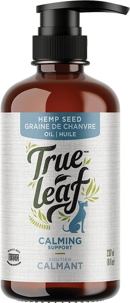 True Leaf Calming Oil Liquid Dog Supplement, 8-oz bottle slide 1 of 1