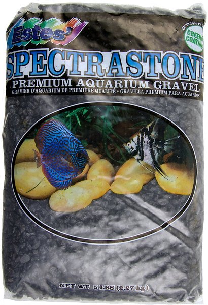 Spectrastone Premium Aquarium Gravel, 5-lb bag, Black slide 1 of 2
