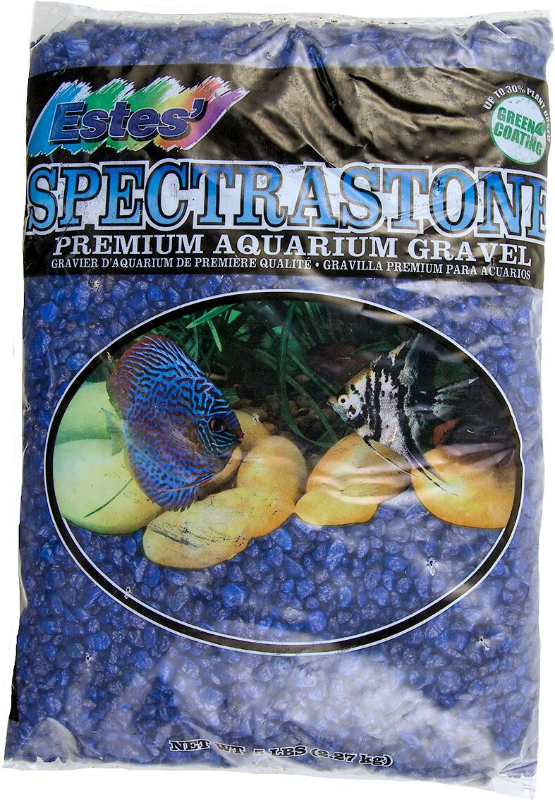 Spectrastone Premium Aquarium Gravel, 5-lb bag, Blue slide 1 of 2