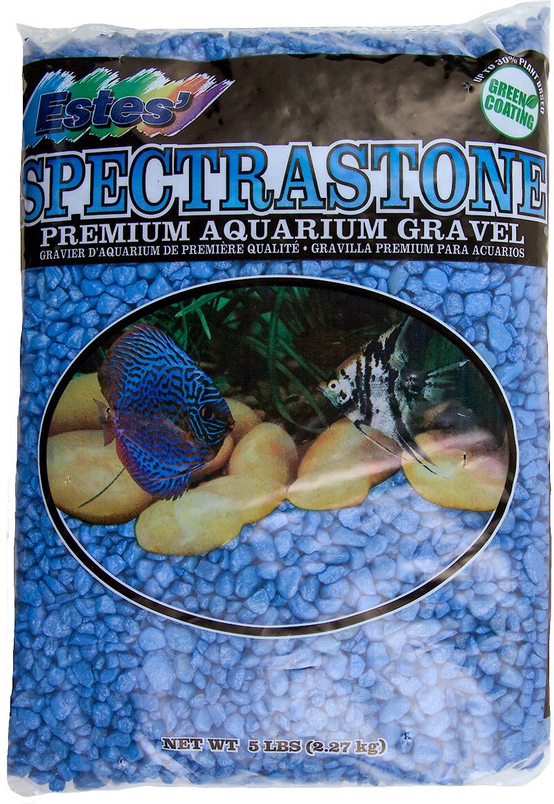 Spectrastone Premium Aquarium Gravel, 5-lb bag, Light Blue slide 1 of 2