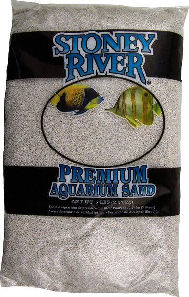 Stoney River Premium Aquarium Sand, 5-lb bag, White slide 1 of 2