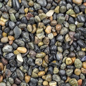 Stoney River Black Beach Pebbles Premium Aquarium Gravel, 5-lb bag