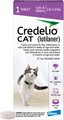 Credelio Chewable Tablets for Cats, 2-4 lbs, (Purple Box), 1 Chewable Tablet (1-mo. supply)