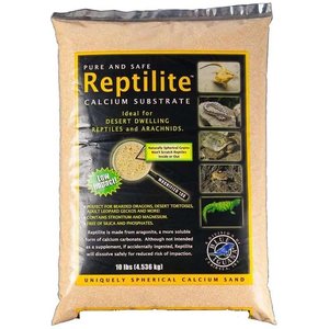 CaribSea Reptile Calcium Substrate, Aztec Gold, 10-lb bag