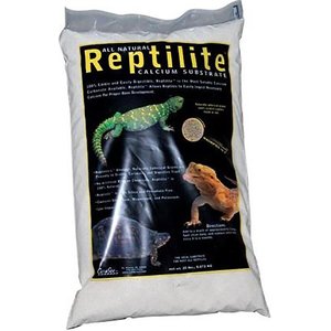 CaribSea Reptile Calcium Substrate, White, 20-lb bag