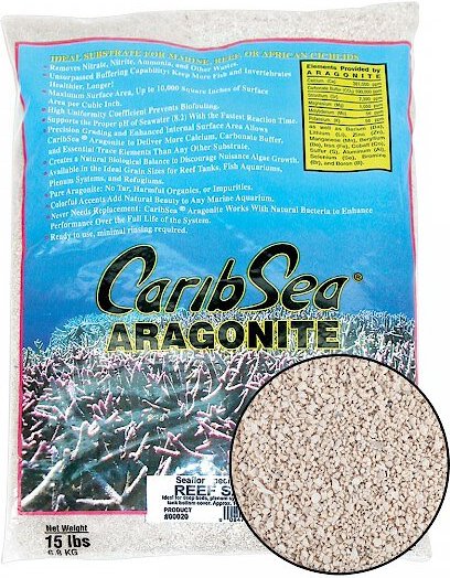 CaribSea Seaflor Special Aragonite Aquarium Sand, 15-lb bag slide 1 of 1