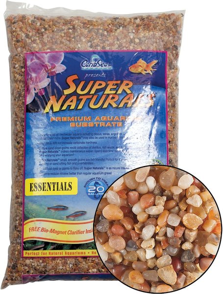 CaribSea Super Naturals Gemstone Creek Aquarium Gravel, 20-lb bag slide 1 of 1