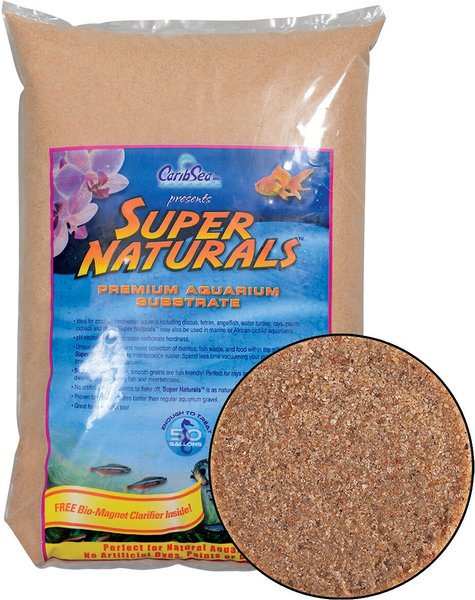 CaribSea Super Naturals Sunset Gold Aquarium Substrate, 5-lb bag slide 1 of 1