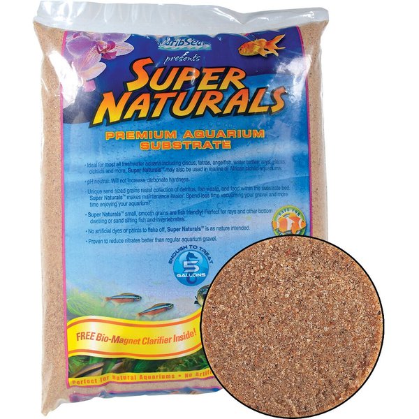 CARIBSEA Super Naturals Jungle River Aquarium Gravel, 40-lb bag - Chewy.com