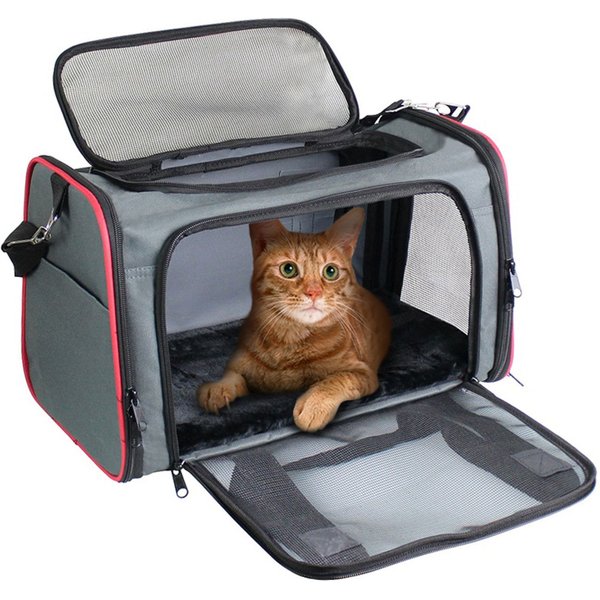 Soft Pet Carriers for Medium and Large Cats Dogs Washable Bed Top Entrance  and Adjustable Shoulder Strap - China Pet Bag and Pet Carrier price