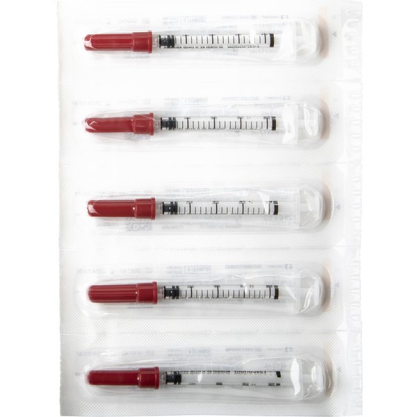 Monoject™ 1mL Insulin Syringe - 100/BX