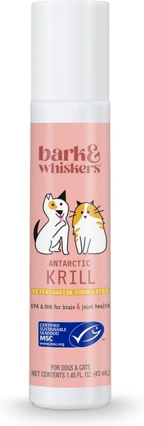 Dr. Mercola Antarctic Krill Oil Liquid Dog & Cat Supplement, 1.45-oz bottle slide 1 of 1