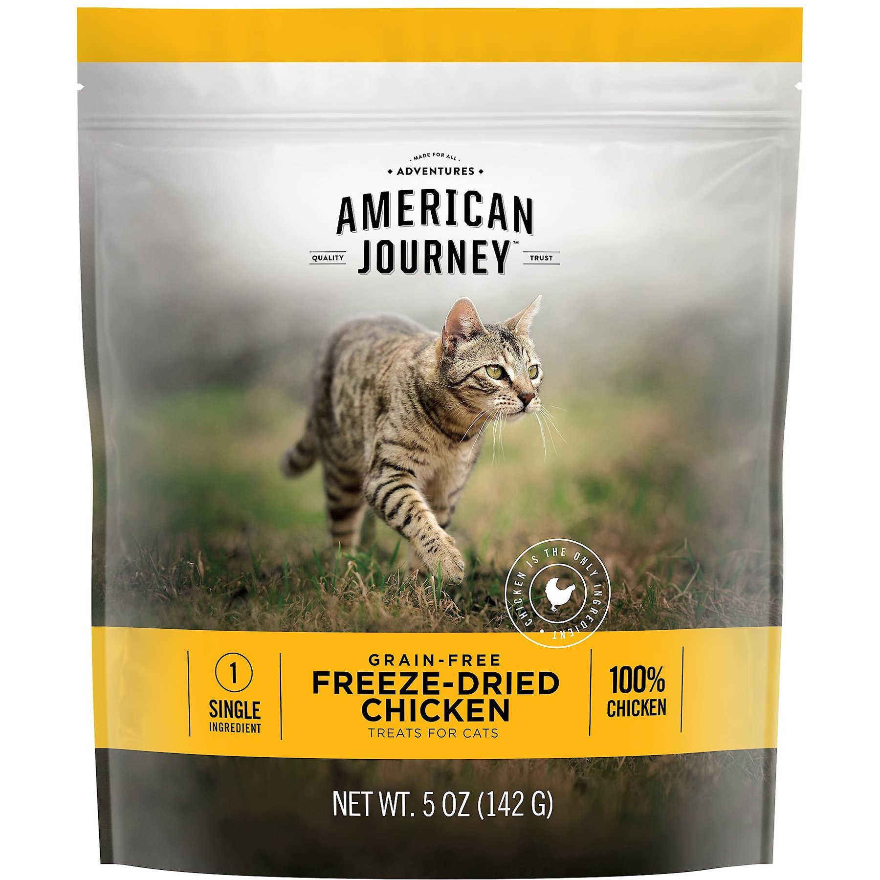 American Journey 100 Chicken Freeze Dried Grain Free Cat Treats