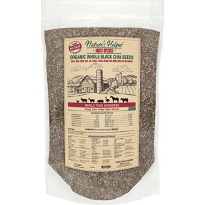 Nature's Helper Multi-Species Organic Whole Black Chia Seeds, 4.5-lb bag