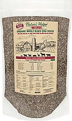 Nature's Helper Multi-Species Organic Whole Black Chia Seeds with Apple Flavor, 4.5-lb bag