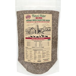 NATURE S HELPER Multi Species Organic Whole Black Chia Seeds with