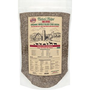 Nature's Helper Multi-Species Organic Whole Black Chia Seeds with Peppermint, 4.5-lb bag