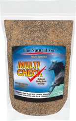 The Natural Vet Multi-Check Multi-Species Vitamin Mineral Supplement, 2.5-lb bag