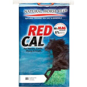 Natural Horse Vet Multi-Species Red Cal Hi-Mag Horse Feed, 22.5-lb bag
