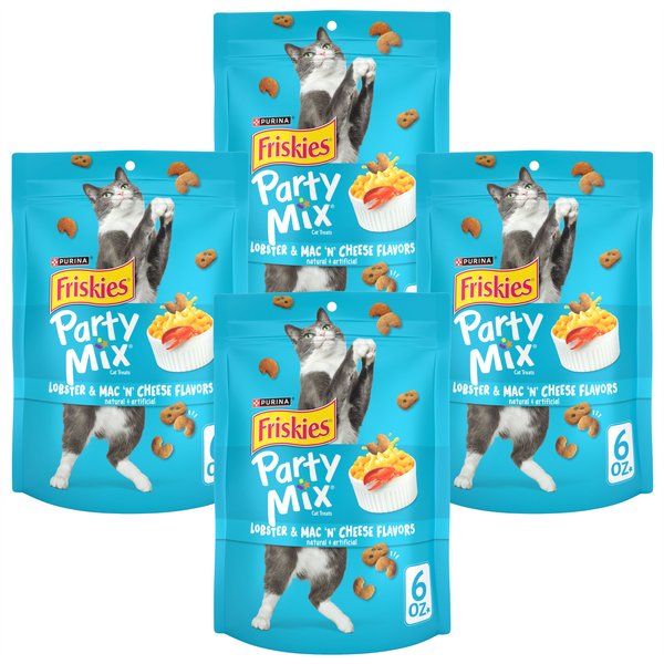 friskies party mix lobster mac and cheese