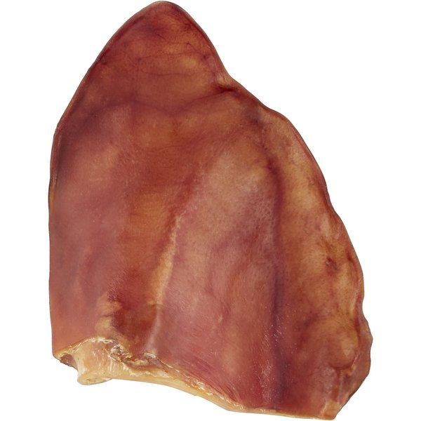 BONES & CHEWS Pig Ear Chews Dog Treats, 2 count