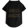 Fab Dog Star Paws Dog T-Shirt, Black, Small