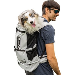 K9 Sport Sack KNAVIGATE Forward Facing Backpack Dog Carrier, Grey, Small 