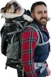 K9 Sport Sack Kolossus Forward Facing Dog Carrier Backpack, Black, XX-Large
