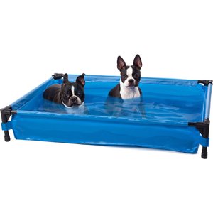 K&H Pet Products Dog Pool & Pet Bath, Blue, Large