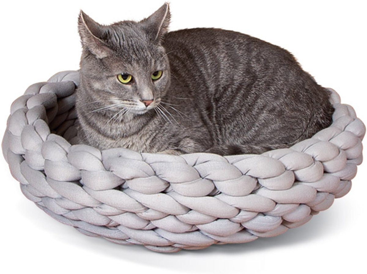 Grey shop kitten bed