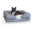 K&H Pet Products Pillow-Top Orthopedic Lounger Sofa Dog Bed, Classy Gray, Medium 