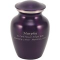 A Pet's Life Classic Brass Personalized Dog & Cat Urn, Violet, Small