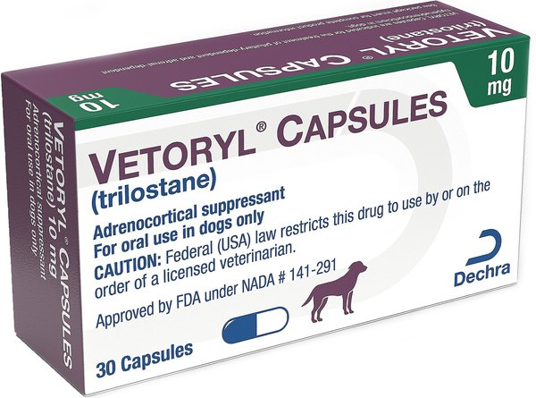 Vetoryl (trilostane) Capsules for Dogs, 10-mg, 60 capsules slide 1 of 7