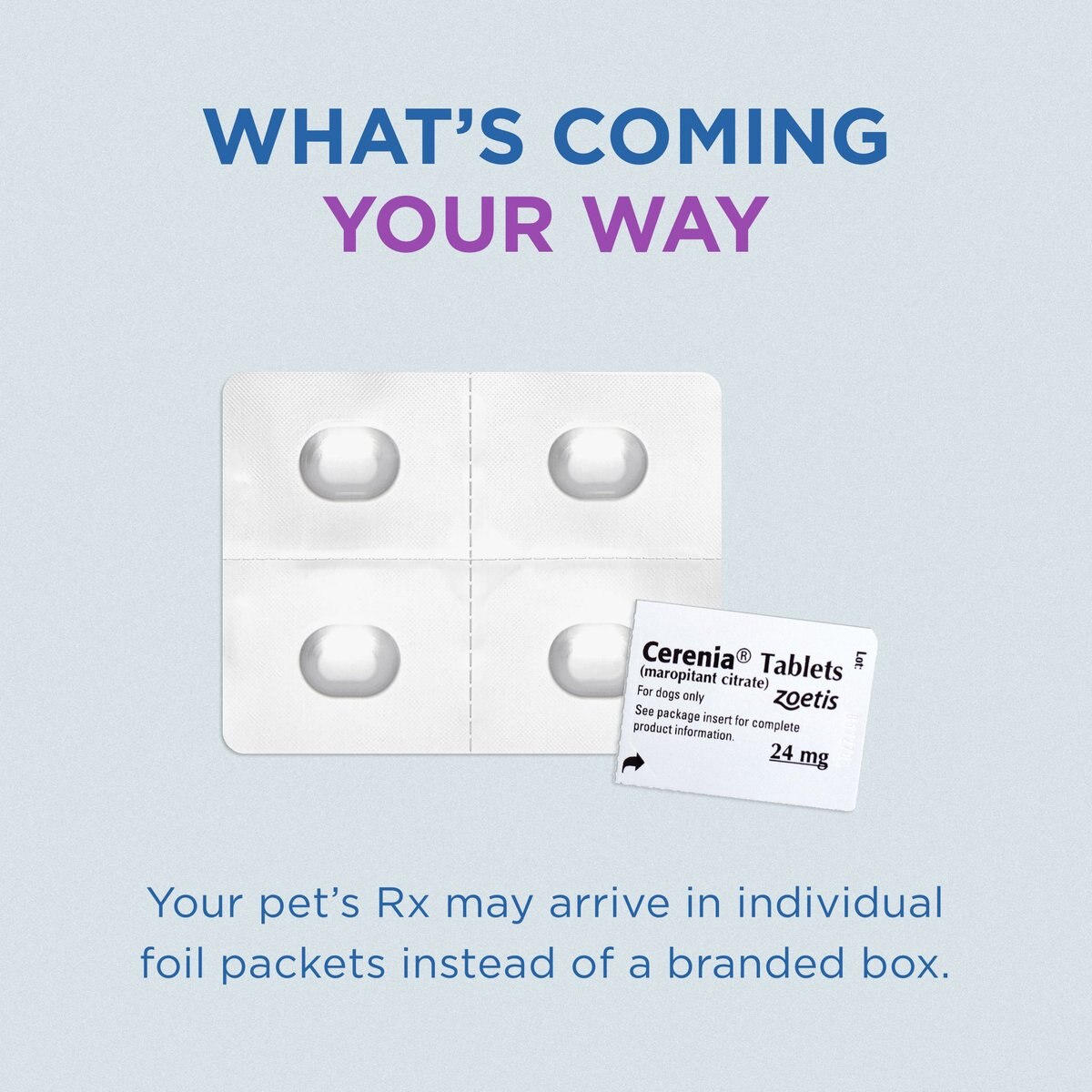 CERENIA (Maropitant Citrate) Tablets for Dogs, 24mg, 16 tablets