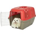 MidWest Spree Hard-Sided Dog & Cat Kennel, 24-in, Red