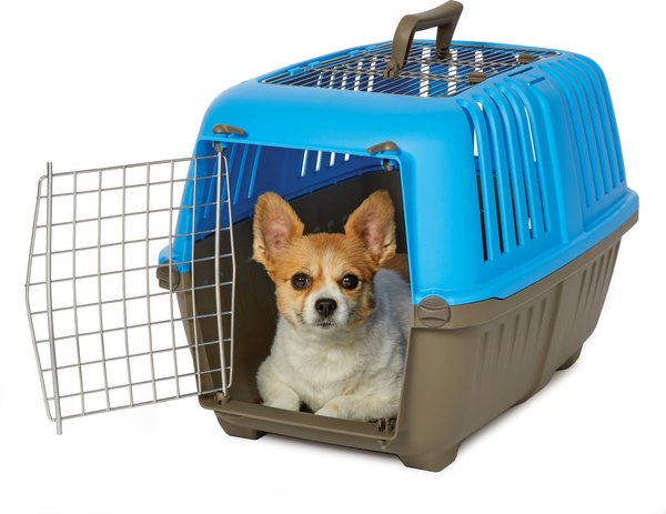 MidWest Spree Two-Door Dog Carrier, Blue slide 1 of 6
