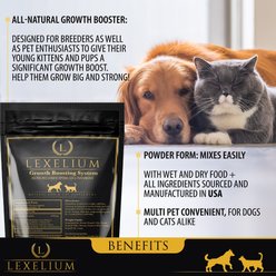 Lexelium Growth Boosting System Dog & Cat Supplement, 7-oz bag slide 2 of 8