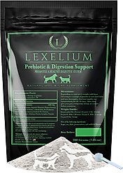 Lexelium Prebiotic & Digestion Support Dog & Cat Supplement, 7-oz bag