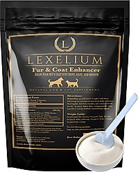 Lexelium Fur & Coat Enhancer Dog & Cat Supplement, 7-oz bag