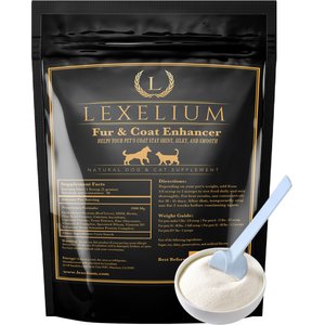 Lexelium Fur & Coat Enhancer Dog & Cat Supplement, 7-oz bag